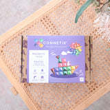 Connetix Magnetic Tiles - 64 Piece Starter Set (Pastel)