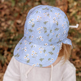 Bedhead Hat Reversible Linen Flap Hat - Daisy & Flax