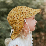 Bedhead Hat Reversible Linen Flap Hat - Farah & Flax