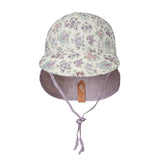 Bedhead Hat Reversible Linen Flap Hat - Laura & Viola