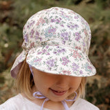 Bedhead Hat Reversible Linen Flap Hat - Laura & Viola