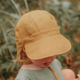 Bedhead Hat Reversible Linen Flap Hat - Margaret & Maize