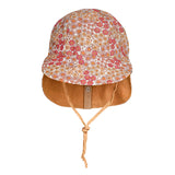 Bedhead Hat Reversible Linen Flap Hat - Melody & Maize