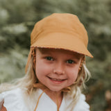 Bedhead Hat Reversible Linen Flap Hat - Melody & Maize