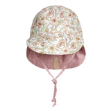 Bedhead Hat Reversible Linen Flap Hat - Poppy & Rosa