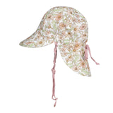 Bedhead Hat Reversible Linen Flap Hat - Poppy & Rosa