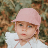 Bedhead Hat Reversible Linen Flap Hat - Ramble & Rosa