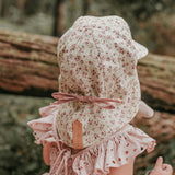 Bedhead Hat Reversible Linen Flap Hat - Ruby & Rosa