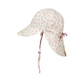 Bedhead Hat Reversible Linen Flap Hat - Ruby & Rosa