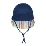 Bedhead Hat Reversible Linen Flap Hat - Alex & Indigo