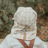 Bedhead Hat Reversible Linen Flap Hat - Flynn & Flax