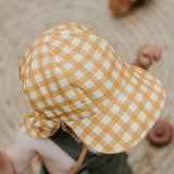 Bedhead Hat Reversible Linen Flap Hat - Marley & Maize