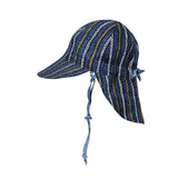 Bedhead Hat Reversible Linen Flap Hat - Stanford & Steele