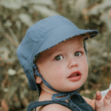 Bedhead Hat Reversible Linen Flap Hat - Stanford & Steele