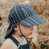 Bedhead Hat Reversible Linen Flap Hat - Stanford & Steele