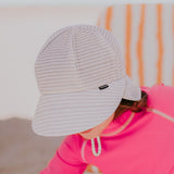 Bedhead Hat Stripe Beach Legionnaire Hat (White)