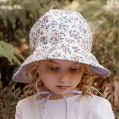 Bedhead Hat Reversible Linen Hat - Laura & Viola