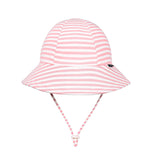 Bedhead Hat Pink Stripe Ponytail Bucket Hat