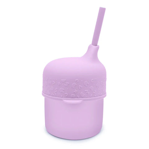 We Might be Tiny Grip Cup & Sippie Lid Set - Lilac