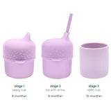 We Might be Tiny Grip Cup & Sippie Lid Set - Lilac