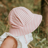 Bedhead Hat Pink Stripe Toddler Bucket Hat