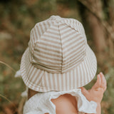 Bedhead Hat Natural Stripe Toddler Bucket Hat