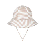 Bedhead Hat Natural Stripe Toddler Bucket Hat