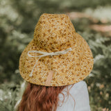 Bedhead Hat Reversible Linen Hat Farah & Flax (Wide Brim)