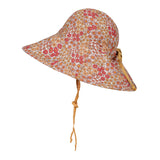 Bedhead Hat Reversible Linen Hat - Melody & Maize (Wide Brim)