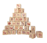 Q Toys Alphabet Blocks (30 Pieces)