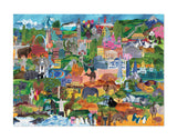 Crocodile Creek World Collage Puzzle - 1,000pc