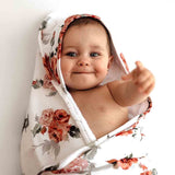 Snuggle Hunny Rosebud Hooded Baby Towel