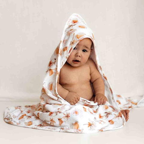 Snuggle Hunny Paradise Hooded Baby Towel