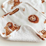 Snuggle Hunny Lion Wash Cloths