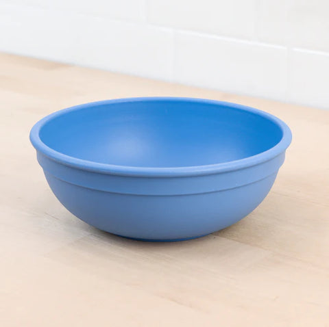 Re-Play Recycled Plastic Bowl in Denim - Adult