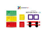 Connetix Magnetic Tiles - 24 Piece Motion (Vehicle) Pack