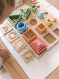 Q Toys 3D Sorting & Nesting Board