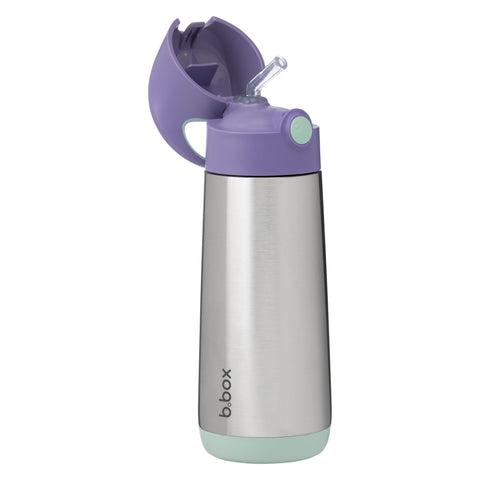 B.box Insulated Drink Bottle in Lilac Pop (500ml)