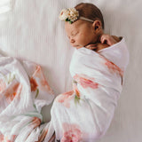 Snuggle Hunny Sorbet Bloom Organic Muslin Wrap