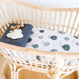 Snuggle Hunny Fitted Bassinet Sheet - Cloud Chaser