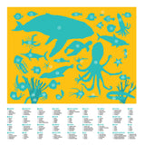 Crocodile Creek 36 Animals Ocean Animals Puzzle - 100pc