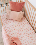 Snuggle Hunny Fitted Cot Sheet  - Esther