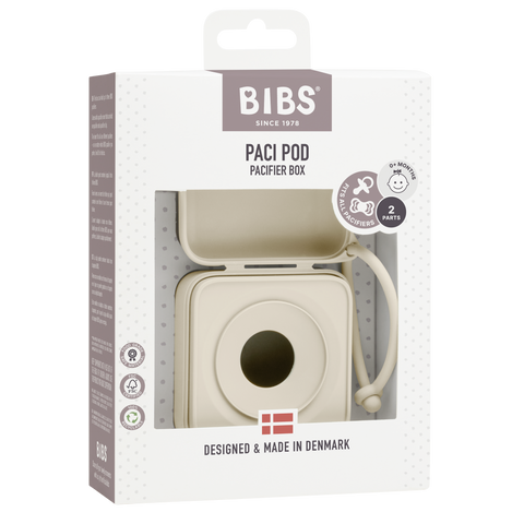 BIBS Pacifier Box - Ivory