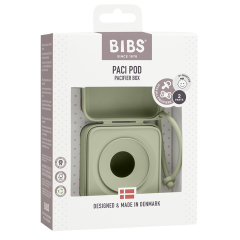 BIBS Pacifier Box - Sage