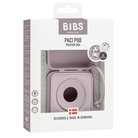 BIBS Pacifier Box - Dusky Lilac