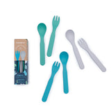 Bobo & Boo Plant Based Cutlery - Lagoon (Set of Three)