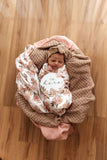 Snuggle Hunny Rosette Muslin Wrap