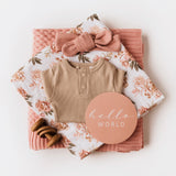 Snuggle Hunny Rosette Muslin Wrap