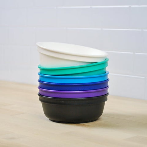 Re-Play Recycled Plastic Bowls in Set of Six Outer Space Colours - Original