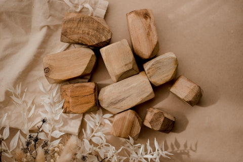 Q Toys Natural Wooden Gems